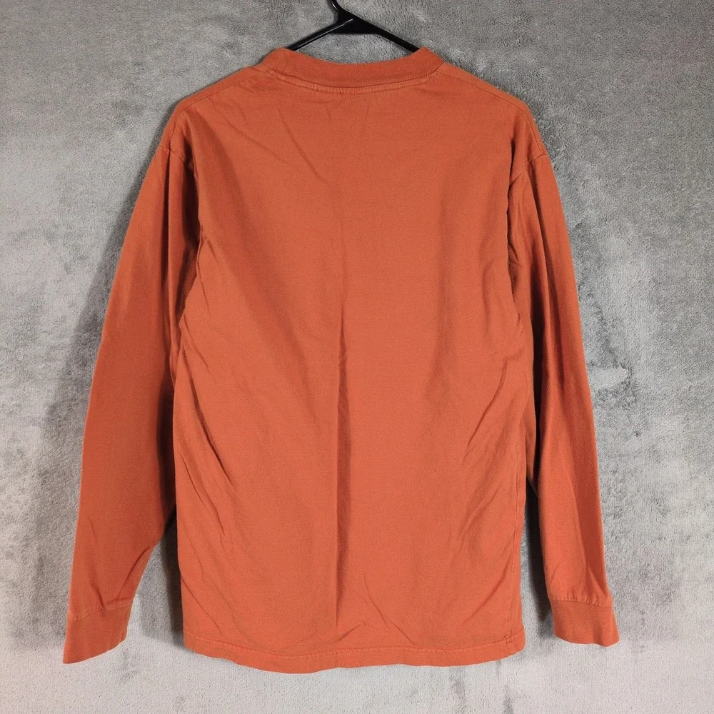 Red Oak Texas Longhorns Burnt Orange Long Sleeve T-Shirt Womens L 6219